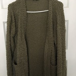 Popcorn cardi